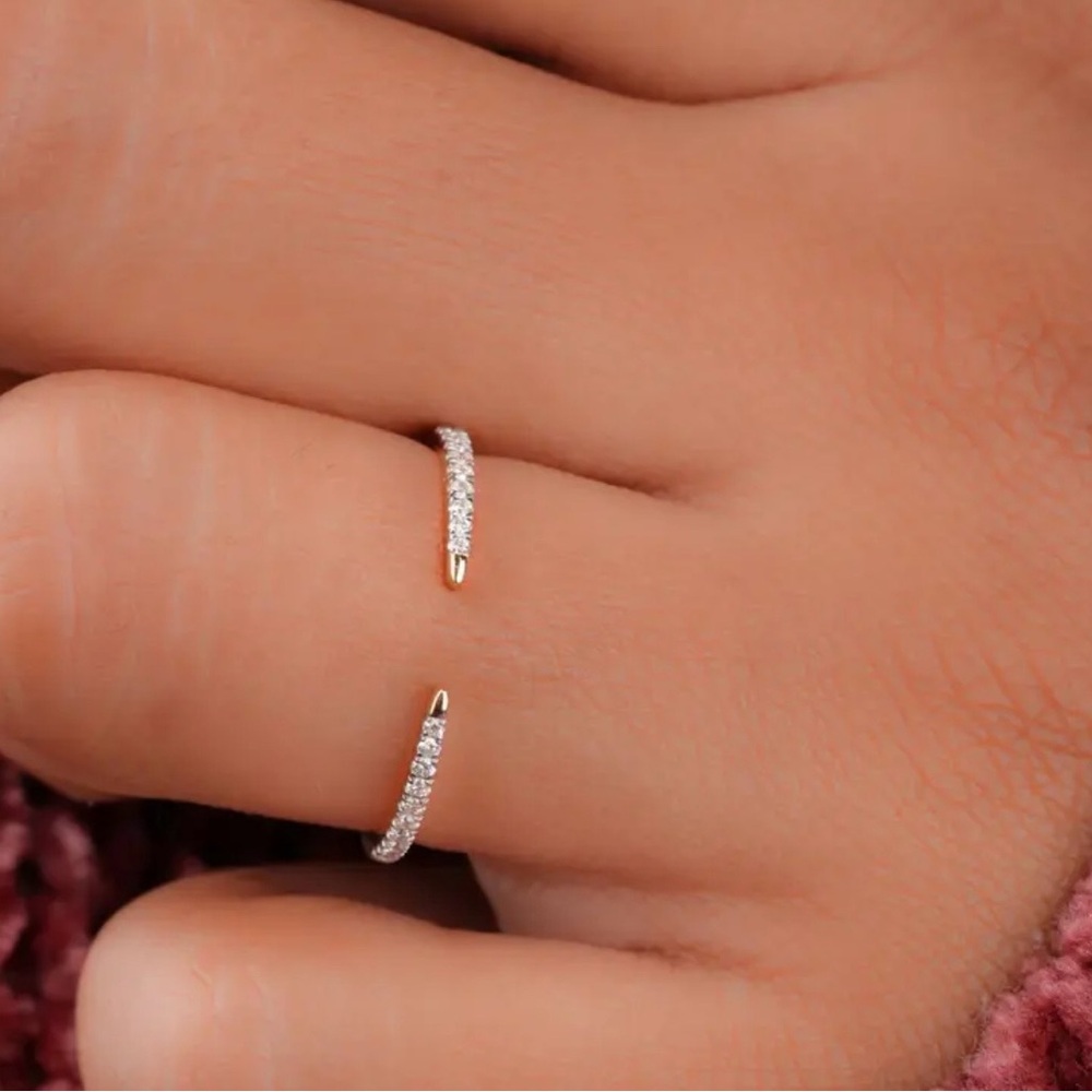 ✨✨Delicate Open Pavé Ring✨✨